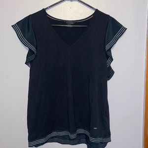 Tommy Hilfiger Flutter Sleeve T-shirt